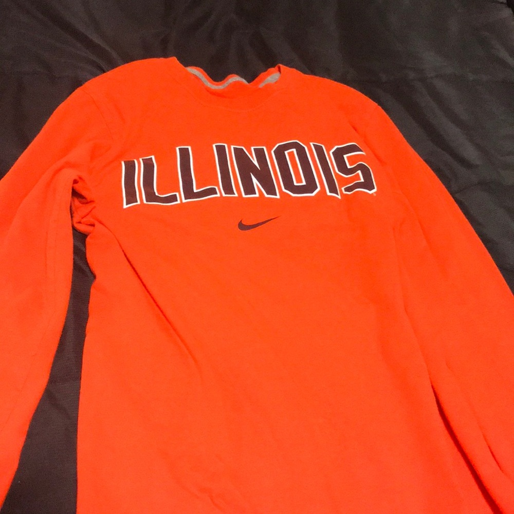 Nike orange long sleeve